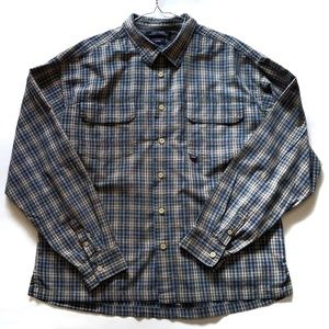 Tommy Hilfiger XXL Button Down Long Sleeve Plaid